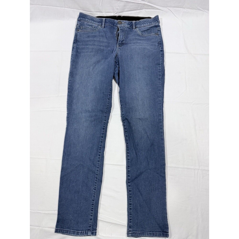 Christopher & Banks Jeans Women’s Size 10 Signature Slimming Elastic Waist Blue